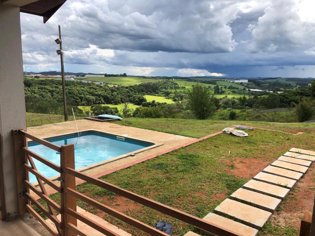 Sitio Em Atibaia - Sitio Beija-Flor Villa Bagian luar foto