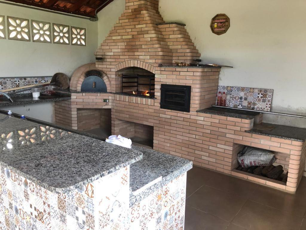 Sitio Em Atibaia - Sitio Beija-Flor Villa Bagian luar foto