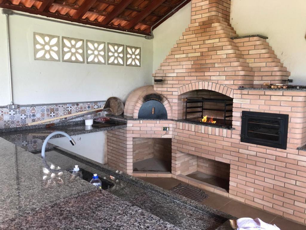 Sitio Em Atibaia - Sitio Beija-Flor Villa Bagian luar foto